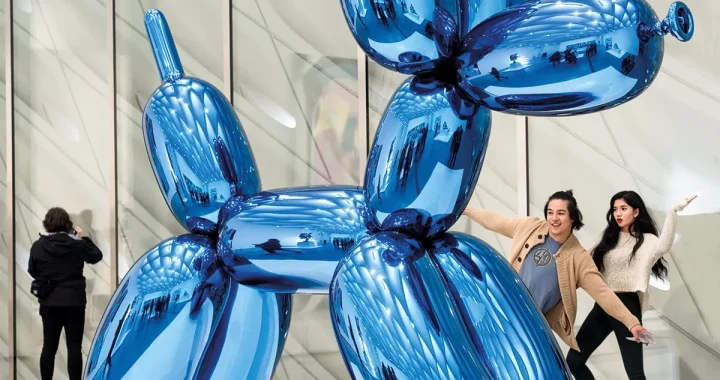 «Balloon Dog» de Jeff Koons