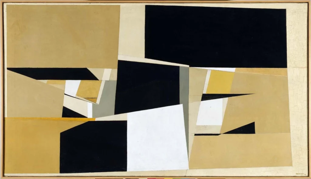 Pablo Palazuelo. 'Otoños', 1952. Pintura. Colección Museo Nacional Centro de Arte Reina Sofía, Madrid