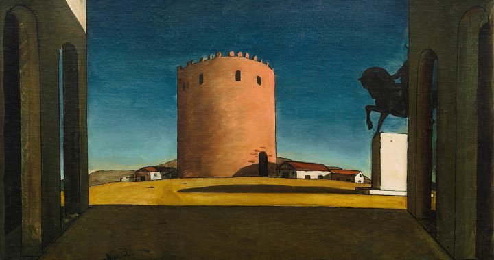 Giorgio de Chirico. 'La torre roja' (1913). Guggenheim Museum