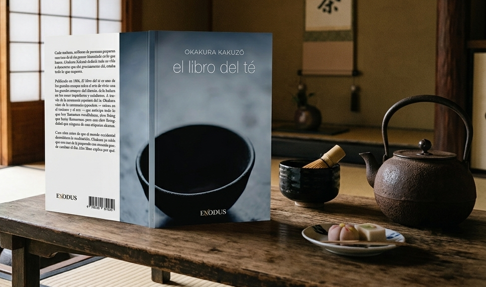 «El libro del té» de Okakura Kakuzō (Exodus, 2026)