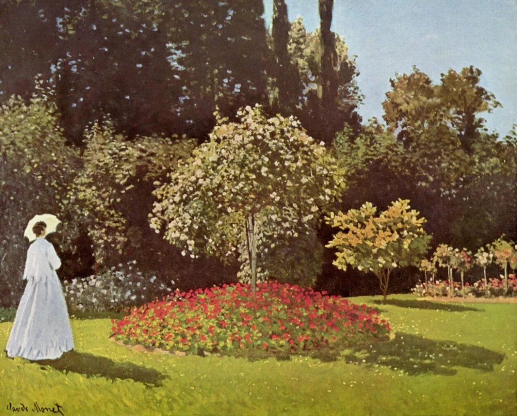 La señora del jardín