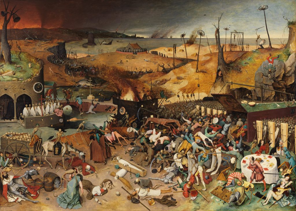 El triunfo de la Muerte» (1562) de Pieter Bruegel el Viejo
