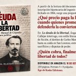 «La deuda de la libertad», en Amazon